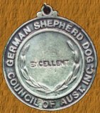 Vic. Championship Excellent Show Medal